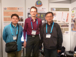 IUSS Taiwan SSS - Zeng-Yei Hseu/President of Chinese Soil and Fertilizer Society (Taiwan), Sigbert Huber/Secretary of IUSS, Shih-Hao Jien/General Secretary of Chinese Soil and Fertilizer Society (Taiwan) - Sigbert Huber