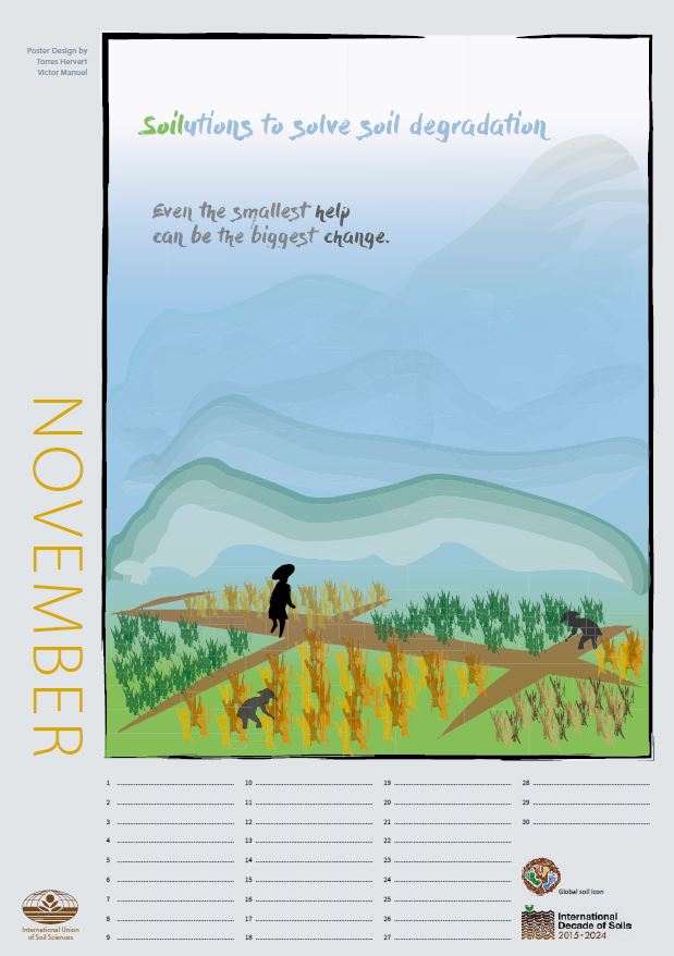 Download the IUSS Soilutions Calender (59MB)