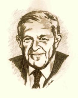 Prof. Dr. Dr. h. c. Wolfgang Flaig (1912 - 2004) | ©: IUSS Prof. Dr. Dr. h. c. Wolfgang Flaig (1912 - 2004)