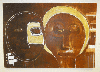 'Spirit of the Land, Painted with the Land’. Colin Clayton, painting, 1998 