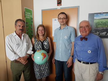 Photo (from left to right): Gonzalo Farias, Floria Bertsch, Sigbert Huber, Winfried Blum